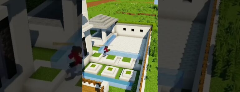 Minecraft Luxury Pool Build