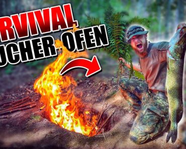 Survival Ofen in unter 30 Minuten selber bauen | Fritz Meinecke