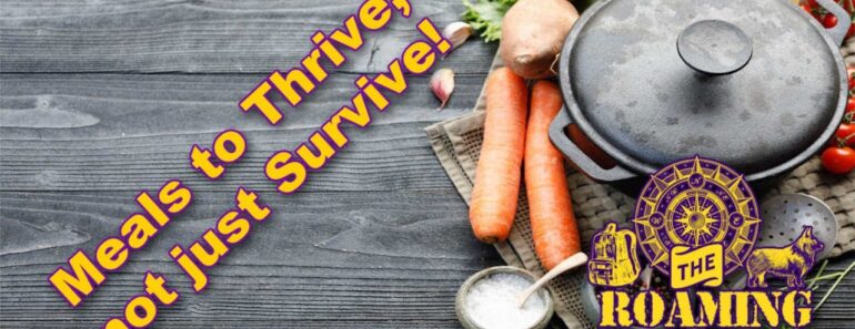 Food Series: Meals to Thrive, not just Survive