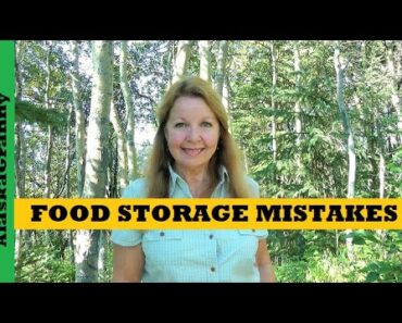 3 Biggest Mistakes Food Storage –  How to Store Food To Last Prepper Pantry