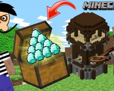 LOOTING PILLAGERS OUTPOST IN MINECRAFT SURVIVAL MODE | MINECRAFT IN HINDI GAMEPLAY | AYUSH MORE