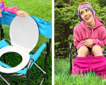How To Survive on a Deserted Island! *Smart Gadgets and Hacks for Camping*