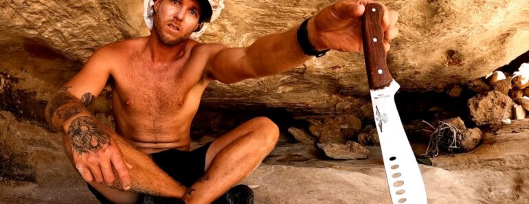 SOLO SURVIVAL No food, No water, No shelter – KNIFE ONLY.