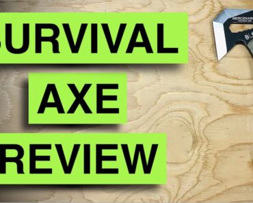 Use this axe for survival or camping! HX OUTDOORS Mercenary Tactical Hatchet REVIEW