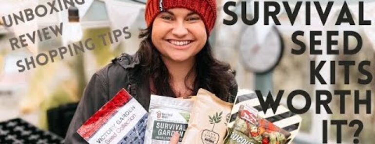 Survival Garden Seed Collections Unboxing | Are these worth it?