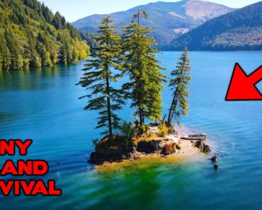 36 Hr SURVIVAL CHALLENGE On A TINY ISLAND! (No Food No Water)