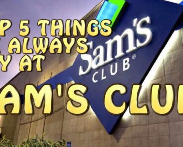 Top 5 Sam's Club Prepping Items We ALWAYS Buy For Our Prepper Pantry!