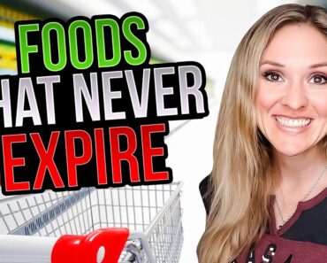 CHEAP FOODS THAT WILL LAST FOREVER IN YOUR PREPPER PANTRY | Emergency Food Storage