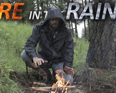This SURVIVAL SKILL could Save Your LIFE! Make FIRE in WET WEATHER!