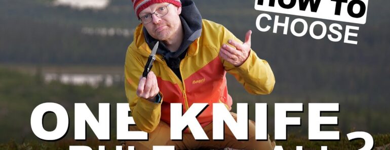 HOW TO CHOOSE the BEST KNIFE for OUTDOOR LIFE and SURVIVAL | Bushcraft, Camping and Hiking knives