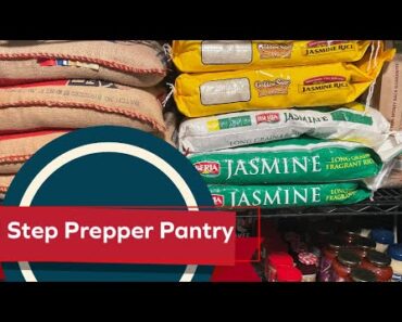 Prepper Pantry Food Storage Rotation