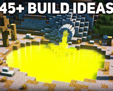 45+ Build Projects for Survival Minecraft 1.19