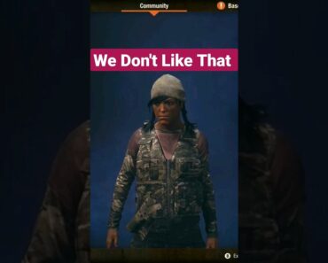 We Don't Like That On The Female Prepper Character Model In State Of Decay 2.
