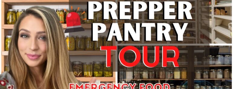 Prepper Pantry Tour | Emergency Food Stockpile | Food Storage Tips! Prepper Pantry Tour | Emergency Food Stockpile | Food Storage Tips!