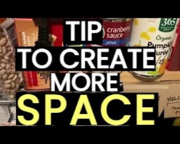 Prepping – Prepper Pantry – Kitchen Storage – Organization Tips – Small Pantry Organization Ideas
