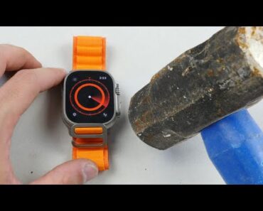 Apple Watch Ultra Hammer Durability and Drop Test – Will it Survive?