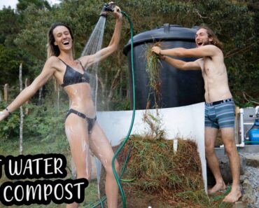Our Survival Shower in Quarantine // off grid homestead life