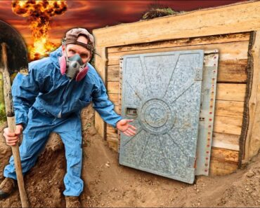 Building Emergency Fallout Underground Overnight Shelter (in 12 hrs) – Armageddon Prepping