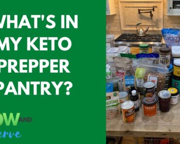 How to Build a Keto Prepper Pantry 💪