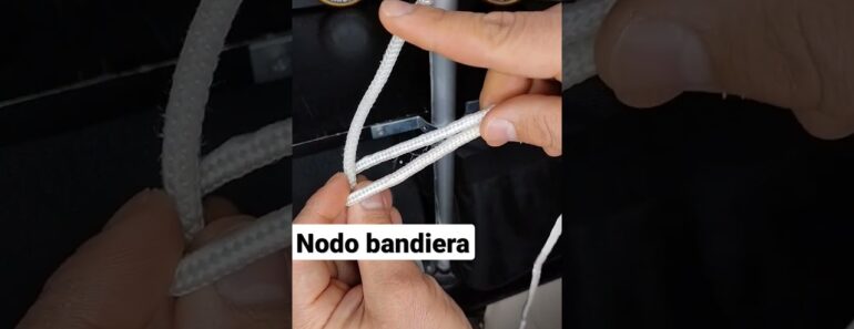 Nodo bandiera #bushcraft #survival #prepping #nodi  #sopravvivenza #outdoors #shorts