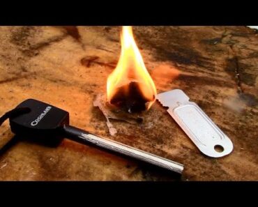 Survival- Fire Steel for Beginners- Tips & Tricks
