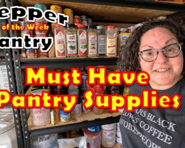Buy These Items NOW | Must Have Pantry Supplies | Prepper Pantry Tip of the Week