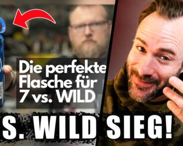 Mit der Flasche gewinnt man 7 vs. Wild – Survival Experte reagiert | Otto