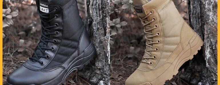 Top 5 Best Tactical Boots For Military, Work & Survival