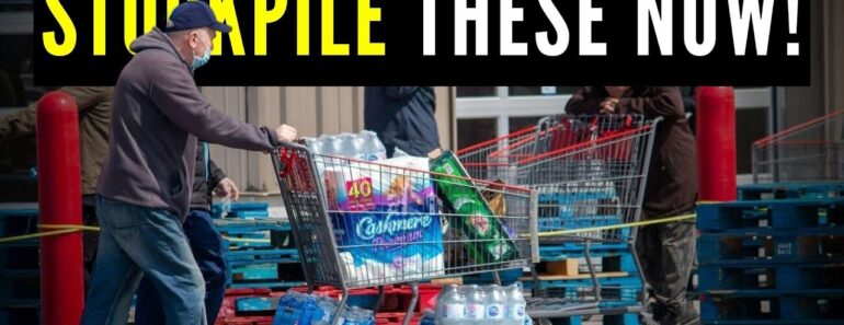 10 FOOD Items To BUY & STOCKPILE NOW (BULK Buy) | Prepping for FOOD SHORTAGES 2023