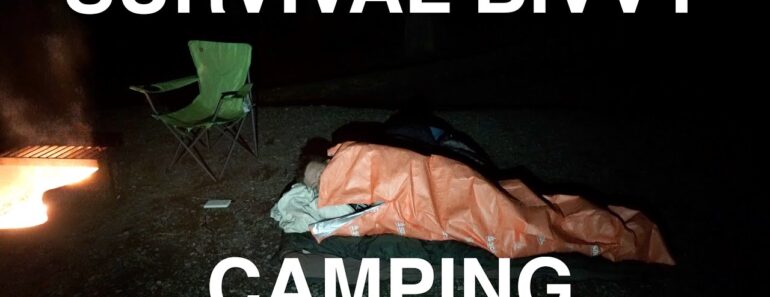 Camping In Emergency Survival Bivvy Sack Camping In Emergency Survival Bivvy Sack