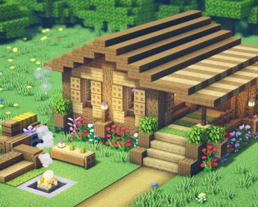 ⚒️ Minecraft | How To Build a Luxury Survival Wooden House