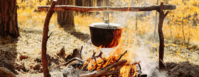 8 types of cooking in the wild you can always count on