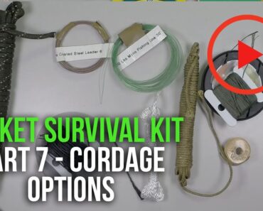 [VIDEO] Pocket Survival Kit (PSK) – Cordage Options